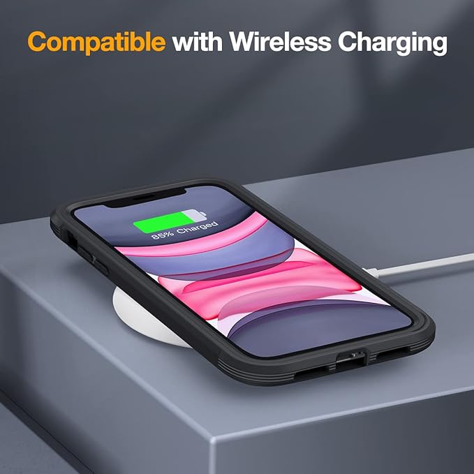 Miracase Glass Series for iPhone 11 Case 6.1 inch, Upgraded Full-Body Rugged - Image 4
