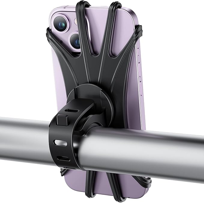 VUP Bike Phone Mount, Universal Bike Cell Phone Holder, 360° Rotatable by VUPDirect