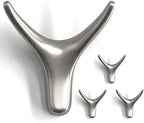 4 Packs Towel Hooks, Coat Hook Cow Head Wall Hooks, Metal Heavy Duty Wall Hooks by NETLKLALife
