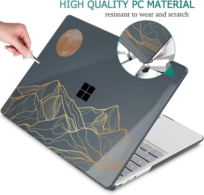 Tuiklol Case for 15 Inch Microsoft Surface Laptop 5/4/3 2022-2020, Model - Image 5