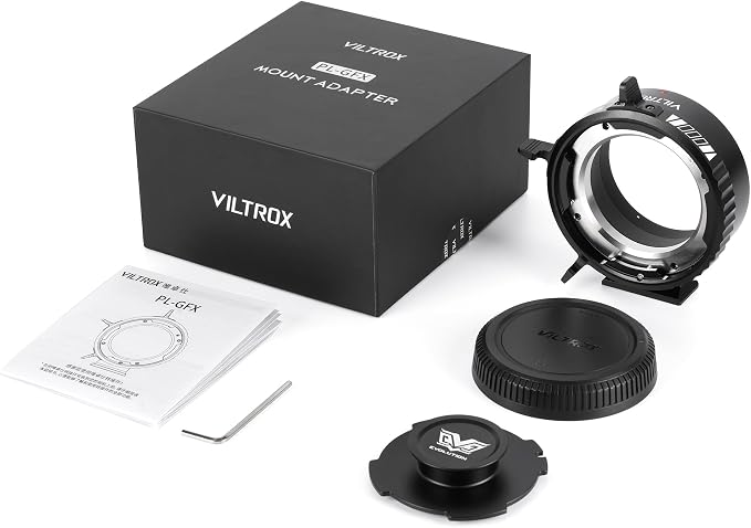 VILTROX PL-GFX Mount Adapter Ring Manual Focus Lens Converter - Image 9