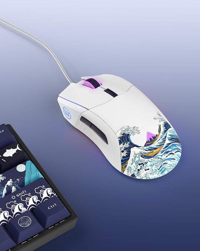 COSTOM Womier G705 USB Wired Gaming Mouse - Image 7
