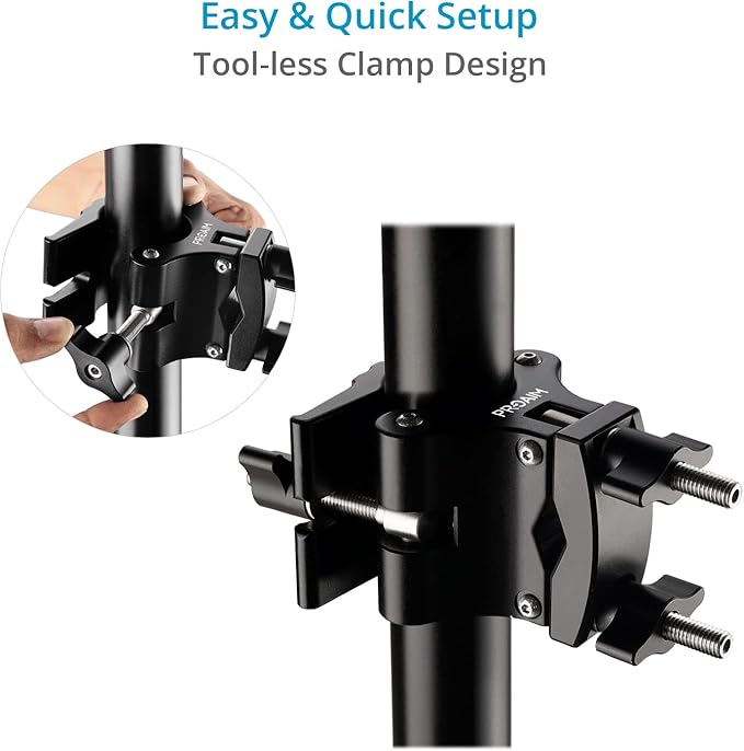 PROAIM Multi-Stand Holder Clamp Set - Image 5