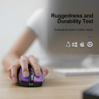 TECKNET Rechargeable Wireless Mouse, USB-A Silent Mouse, Quiet Click, 6 - Image 8