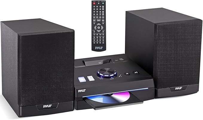 Pyle Home Stereo Shelf System - 100W Wireless BT Streaming by PyleUSA