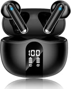 XIAOWTEK Wireless Earbuds, 2026 Bluetooth 5.4 Headphones Bass Stereo Ear Buds by Unknown