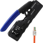 RJ45 Crimp Tool Ethernet Crimping Tool Wire Cutter Crimper by PETECHTOOL