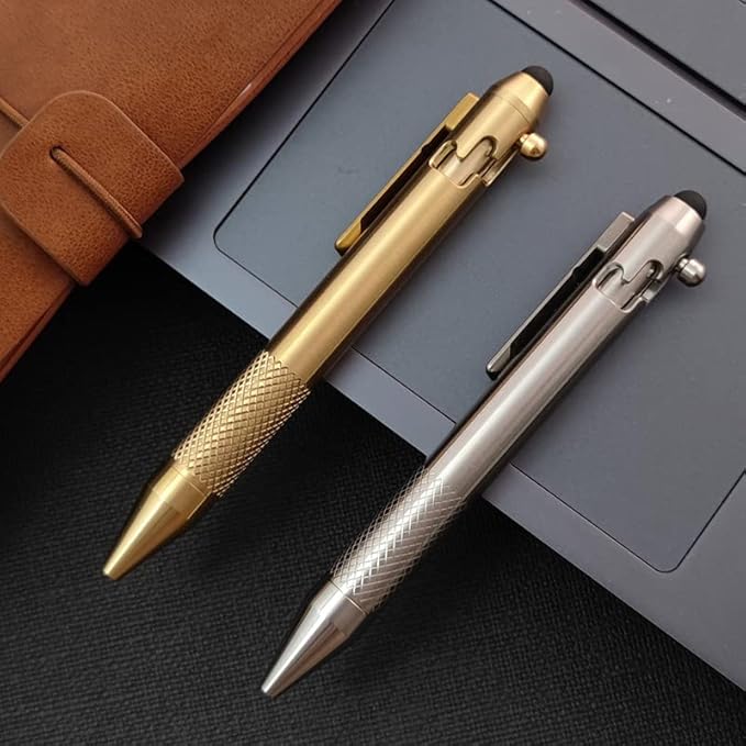 Cool Hand 4.9'' Titanium Bolt Action Pen Stylus - Image 3
