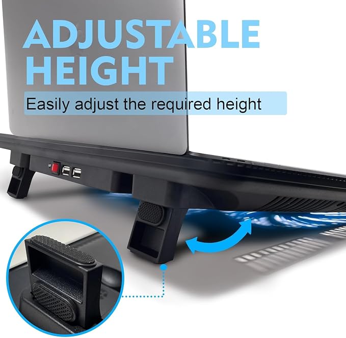 Laptop Cooling Pad, Mspine Laptop Cooler - Image 2