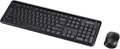 Amazon Basics 2.4GHz Wireless Keyboard and Mouse Combo, Quiet and Compact US by AmazonBasics