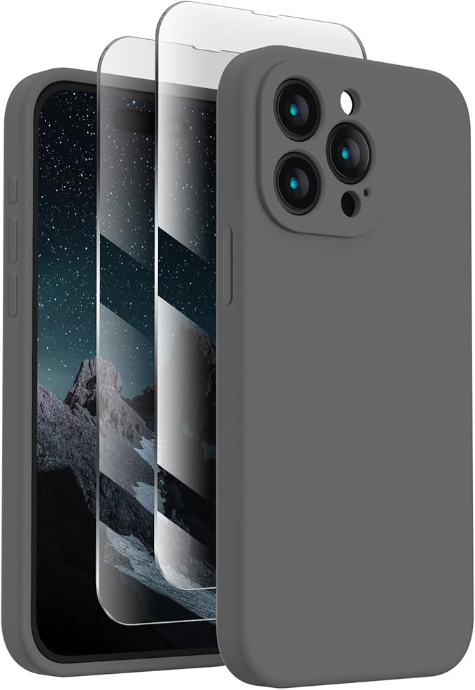 FireNova Designed for iPhone 15 Pro Case, Silicone Upgraded Phone Case with by FireNova