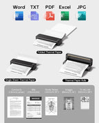 Portable Printers Wireless for Travel, Mobile Printer for Phone Laptop - Image 4