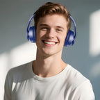 TUINYO Bluetooth Headphones Wireless, Over Ear Stereo Wireless Headset 40H - Image 3