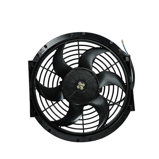 2PCS 10 Inch Universal High Performance Slim Fan Push Pull Electric Radiator - Image 8