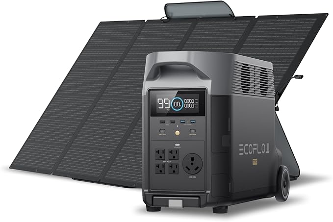 EF ECOFLOW Solar Generator 120V/3.6KWh DELTA Pro by EFECOFLOW