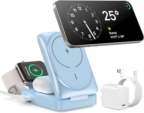 3-in-1 Wireless Charger Charging Station by APHUWJ