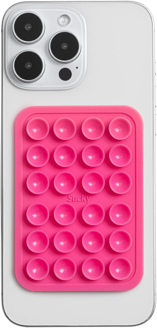 SUCKY Silicone Suction Phone Case Adhesive Octo Cup Buddy Mount by Sucky