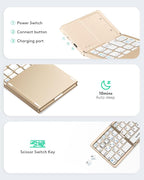 Samsers Multi-Device Foldable Bluetooth Keyboard - Image 6