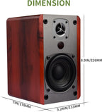SINGING WOOD BT27 Active Powered Bluetooth Bookshelf Speakers - Image 9