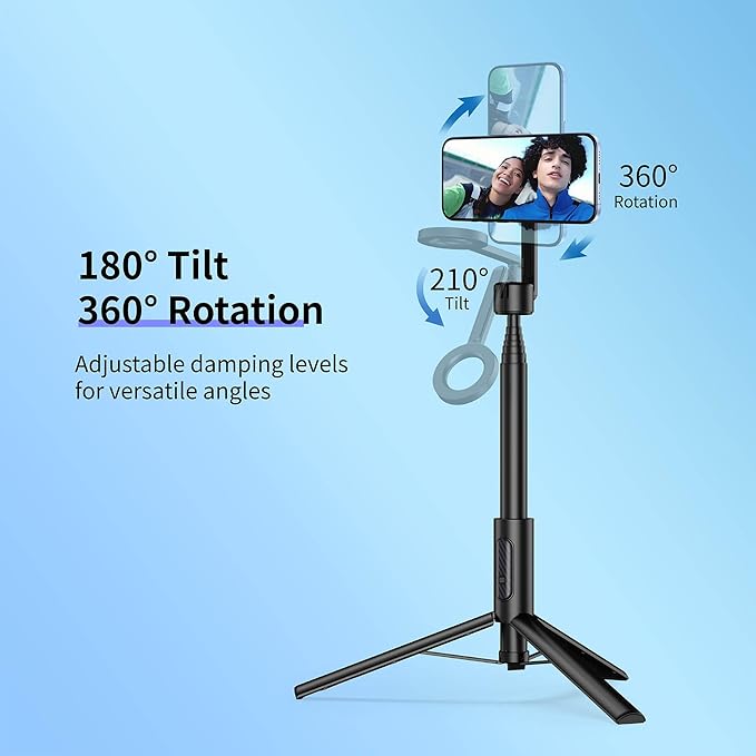 MagSafe Tripod for iPhone 64'' Selfie Stick Phone - Image 4