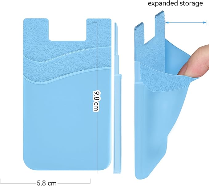 SS Phone Wallet, Phone Card holder - Image 5