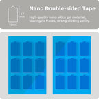 Privacy Screen Adhesive Strips and Slide Mount Tabs - Image 4