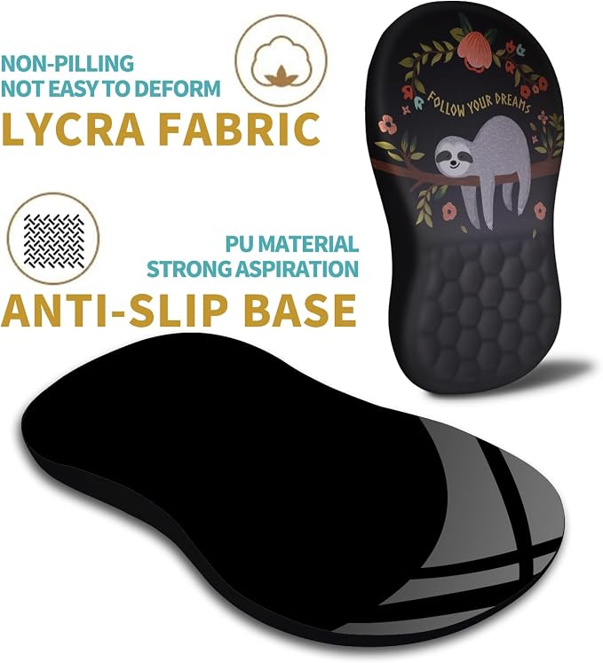 Hokafenle Ergonomic Mouse Pad Wrist Support - Image 6