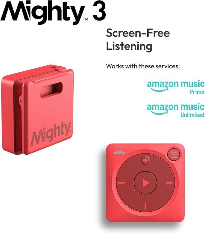Mighty 3 Amazon Music Player – Portable Screen-Free Offline Music - Image 2