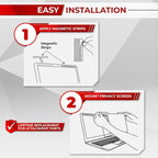 Magnetic Laptop Privacy Screen 14 Inch 16:10 - Image 5