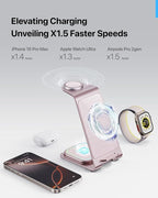 Intoval 3 in 1 Wireless Charging Station - Image 3