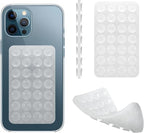 Silicone Double-Sided Suction Phone Case Detachable Mount, Car Dashboard Holder by DreamsLink