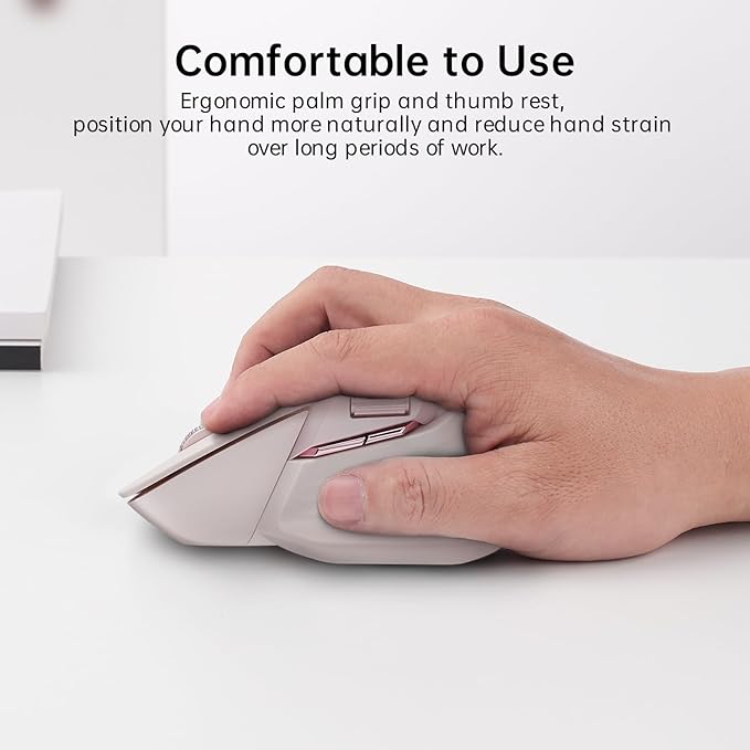 Rapoo MT760 Multi-Device Wireless Mouse, 11 Programmable Buttons, 4K DPI - Image 7