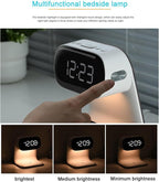 Wireless Charger Alarm Clock, Featuring Wireless Charging, 3-Level Lighting - Image 3
