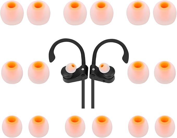 Earbud Tips Ear Bud Tips Soft Anti Slip Washable and Reusable Silicone by Unknown