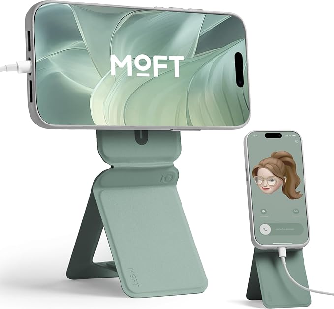 MOFT Phone Stand, Magnetic Phone Tripod Stand Stain-Resistant MOVAS Leather & by MOFT