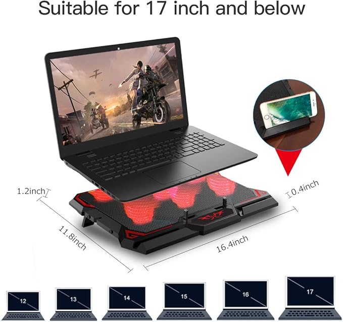 Laptop Cooling Pad, Laptop Cooler - Image 7