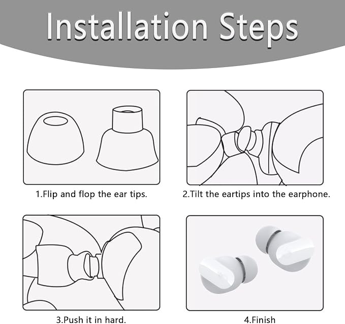 Replacement Silicone Ear Tips for Beats Fit Pro/Studio Buds/Studio Buds+ - Image 5