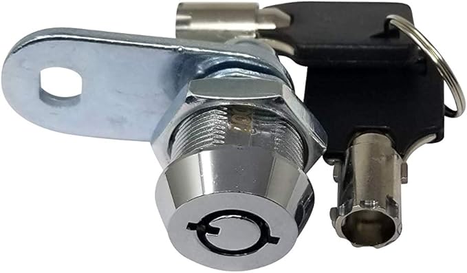 Admiral Locks Tubular Cam Lock, Keyed Alike Removable Key RV Compartment - Image 5