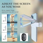 Smartphone Camera Mirror Reflection Clip Kit, Adjustable HD Glass Mirror Effect - Image 6