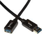 Amazon Basics USB-A 3.0 Extension Cable, 4.8Gbps High-Speed, Male to Female by AmazonBasics