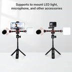 Dual Cold Shoe Mount by SmallRig, Extension Bar Universal Cold Shoe Adapter - Image 6