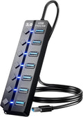 Eanetf USB 3.0 Hub, 7-Port by Eanetf