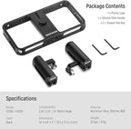 NEEWER Phone Stabilizer Video Rig Kit, Aluminum Handheld Phone Cage - Image 7