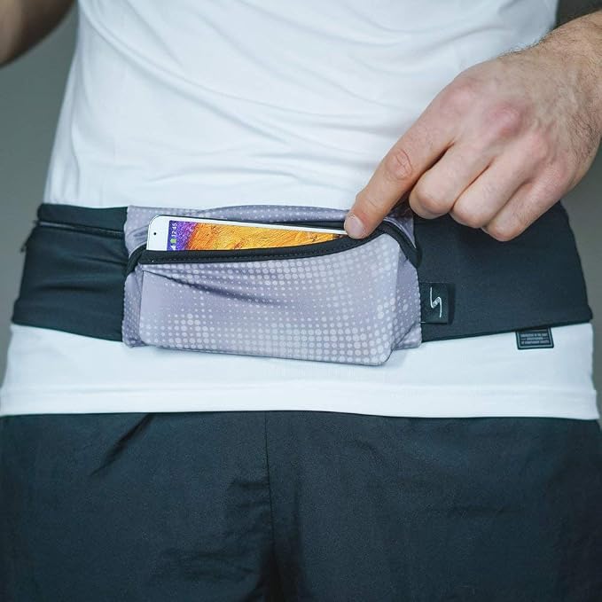 3 Pocket Adjustable Running Belt Waist Pack, Fanny Pack - Image 6