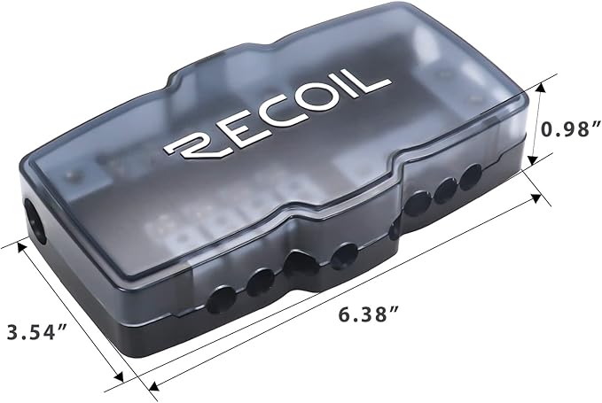 RECOIL MPG4 4-Way Mini-ANL Fused Distribution Block - Image 4