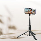 ATUMTEK 55" Selfie Stick Tripod, All-in-one Extendable Aluminum Phone Tripod - Image 2