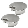 Desk Grommet 1-3/8", Desk Cord Hole Cover, Cable Grommet Metal Zinc Alloy by BOPOREAE