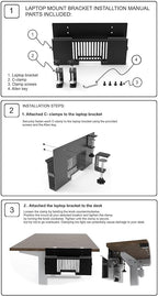 Verticle Side-Mount Laptop Desk Stand fits: - Image 7