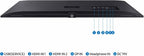 SAMSUNG 34" ViewFinity S50GC Series Ultra-WQHD Monitor, AMD FreeSync, Eye Care - Image 7