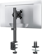 WALI Single Monitor Mount, Monitors Desk Mount, Single Monitor Arm Holds Screen by WALI